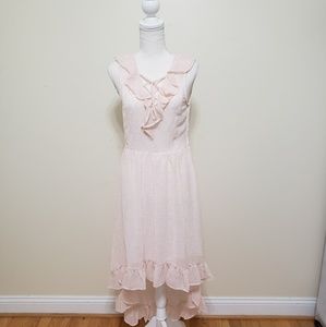 NWT! Floral high low dress